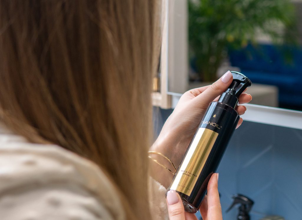 hair styling spray nanoil 