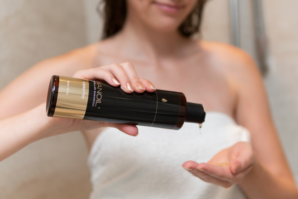 shampoo micellare con cheratina Nanoil