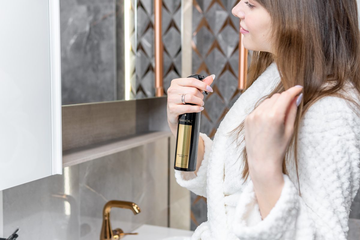 nanoil hair styling spray